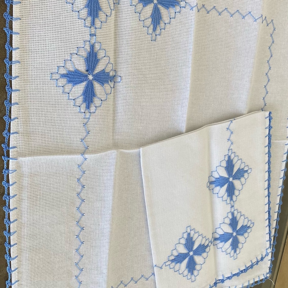 2 Handmade kitchen clothes napkins